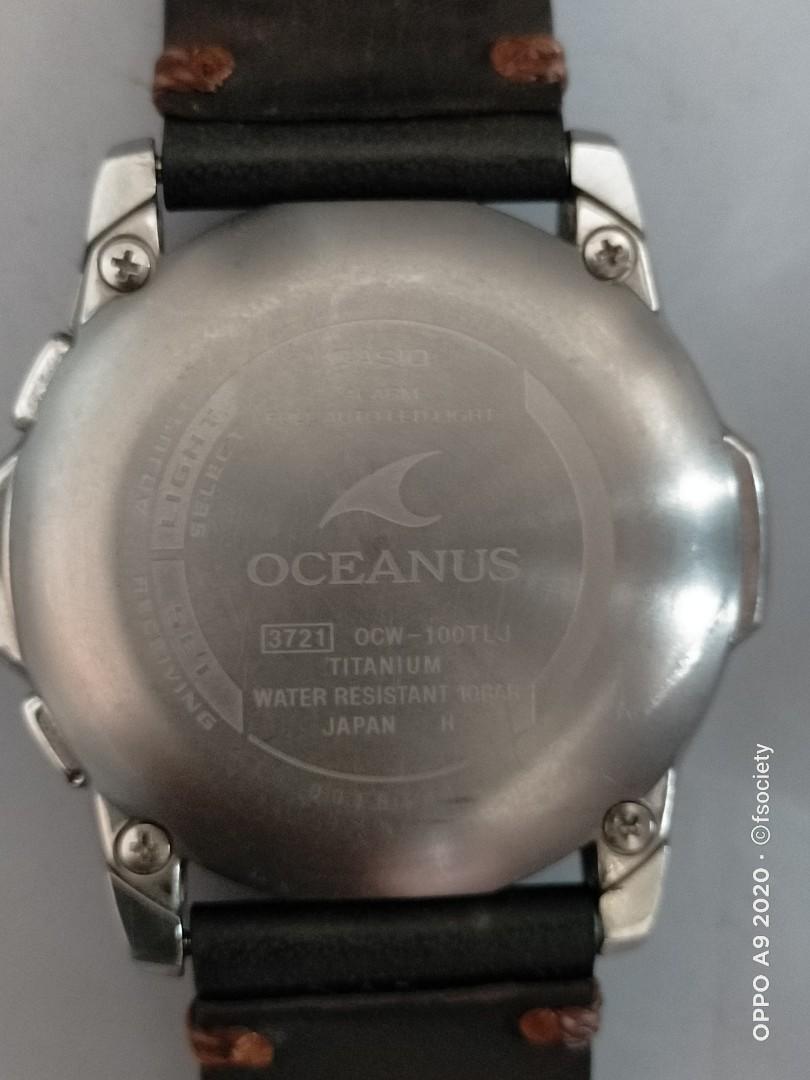 Casio Oceanus ocw-100TLJ, Men's Fashion, Watches & Accessories