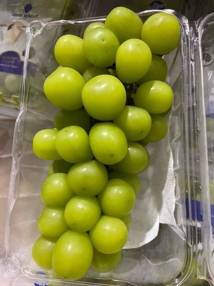 China Muscat Grapes 10 clamshells, Food & Drinks, Fresh Produce on