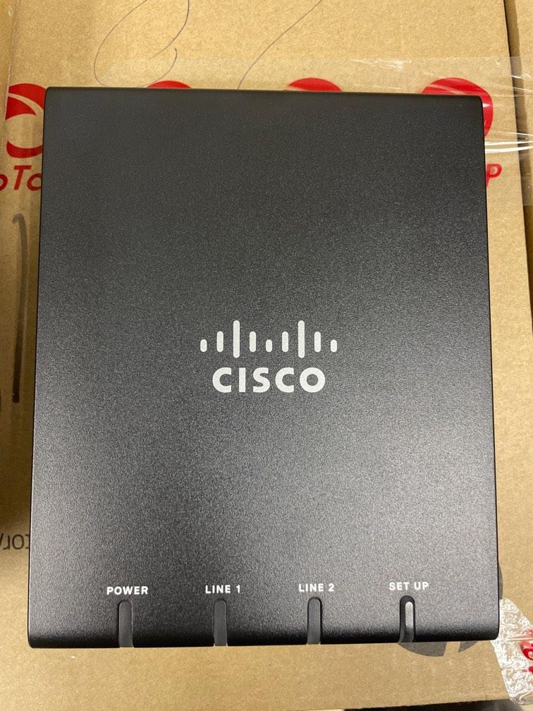 Cisco ATA 187 Analog Telephone Adaptor, 電腦＆科技, 電腦周邊及配件, 電腦線、轉接線及轉換器