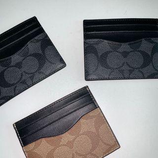 Coach Card Holder/ Card Case/ Wallet/ Gift for men and women