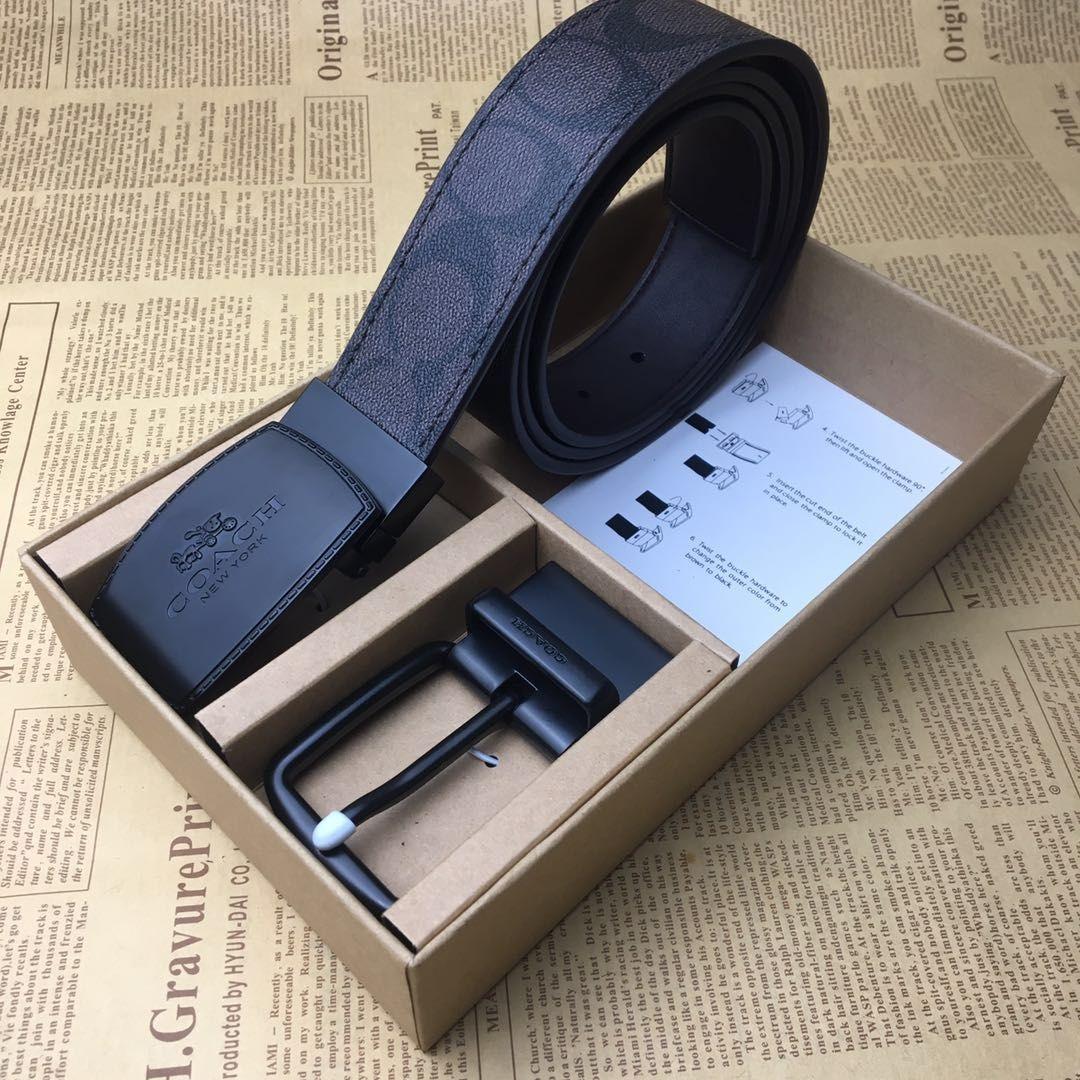 coach men's braided belt