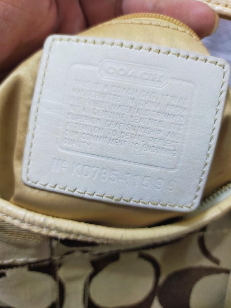 COACH PURSE ERGO SOHO (Category: Luxury Bags & Wallets) located in La Trinidad. Submitted by xef06 (Listing ID 1193190049, Image 2). Description: kili kili bag super nice 11 inches W 7 inches H via tape measure.