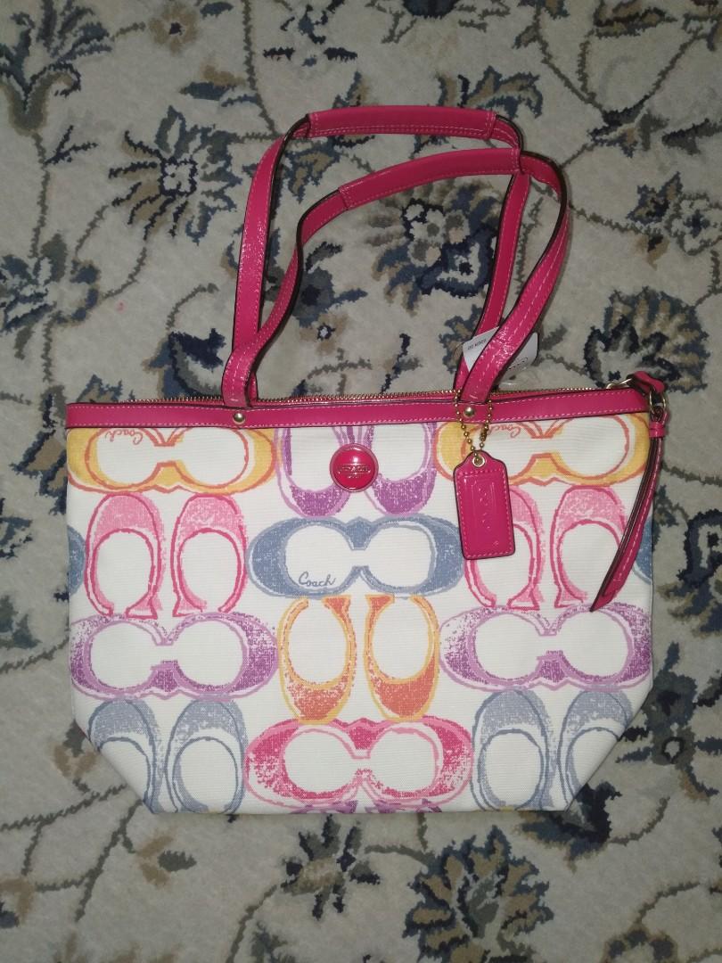 Coach shop scribble bag