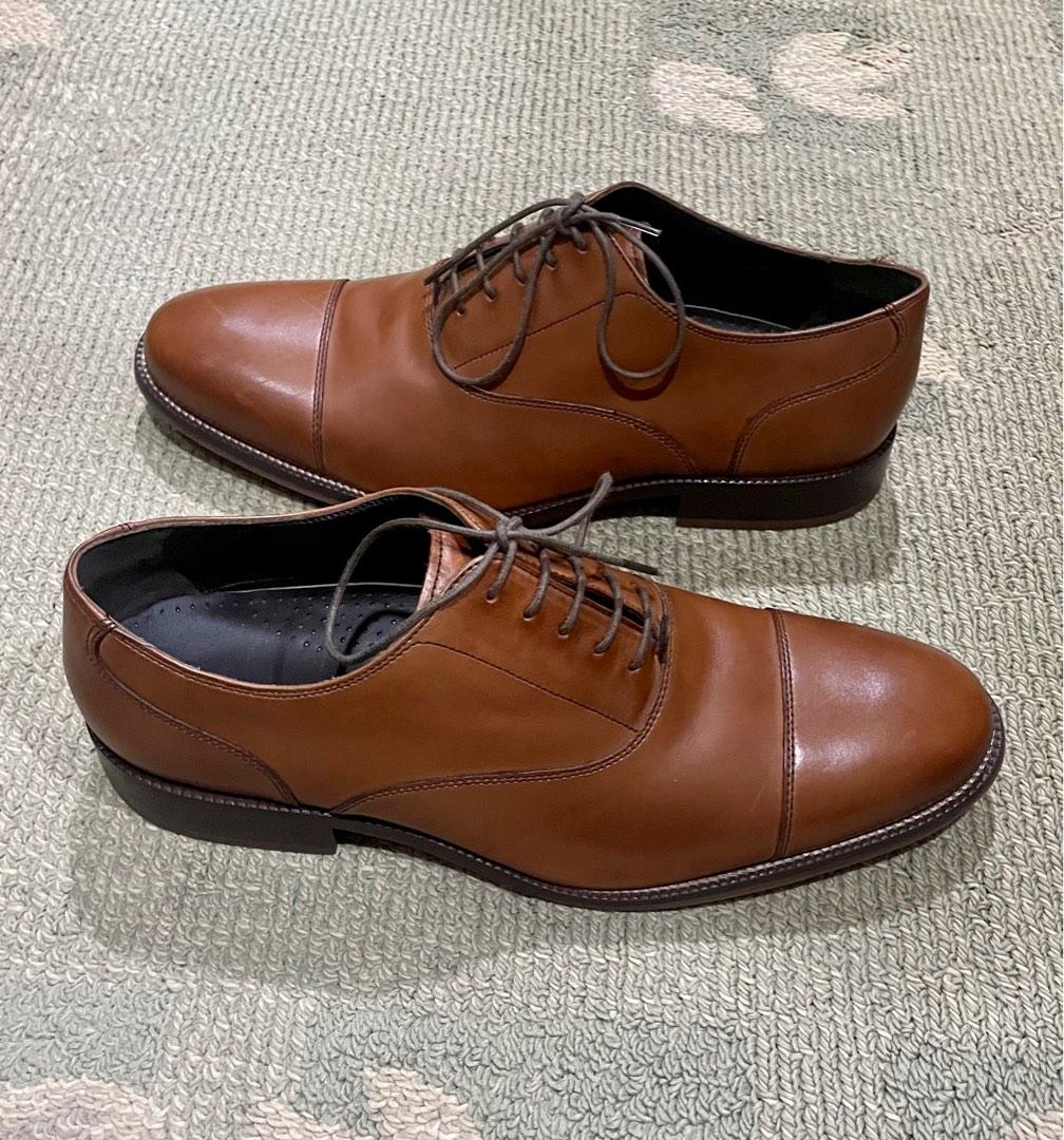 Cole haan williams cap toe oxford british tan sales