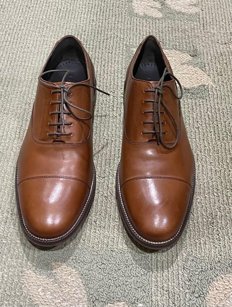 Cole haan williams cap toe oxford british tan sales