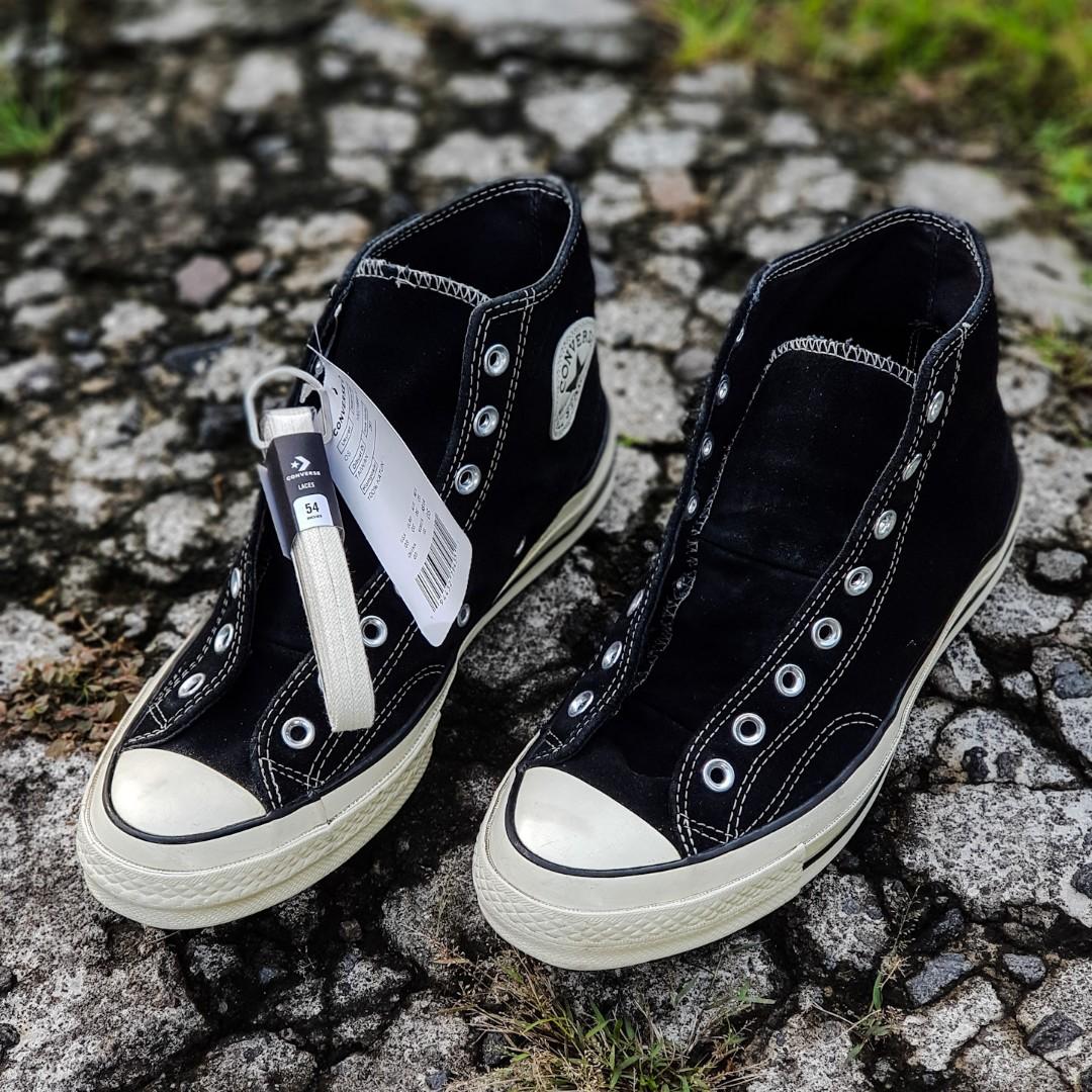 Converse 70 suede black clearance