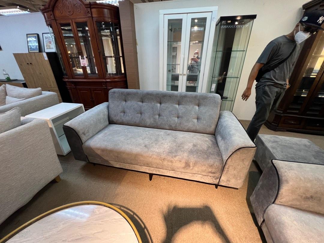 Crewe Sofa Set with Stool, Furniture & Home Living, Furniture, Sofas on