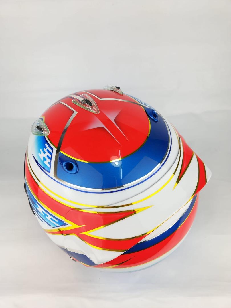 Custom airbrush Arai auto racing helmets, Car Accessories, Car