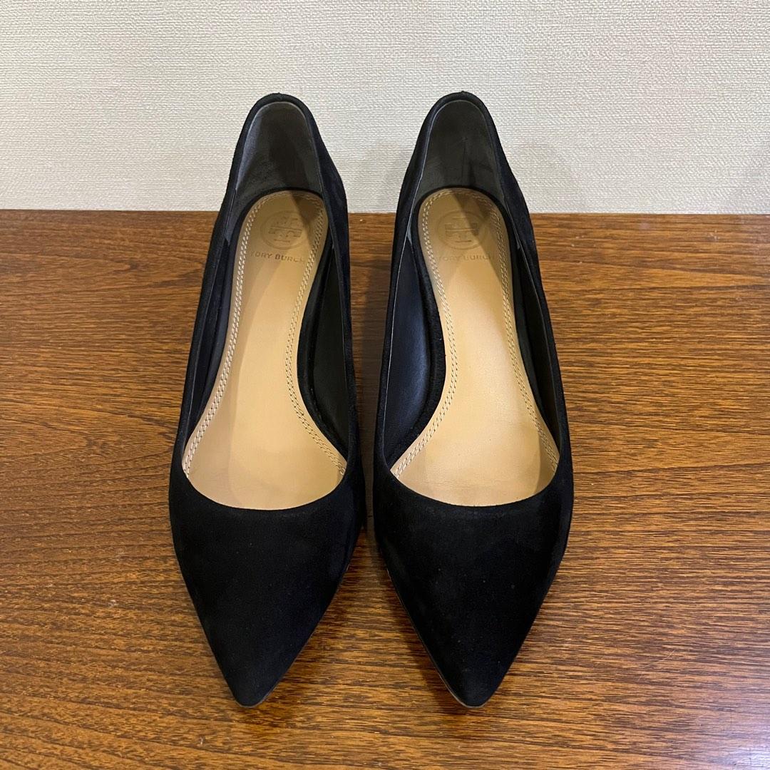 DEAL Tory Burch Suede Olympia 45mm Pumps sepatu wanita jual murah harga gila