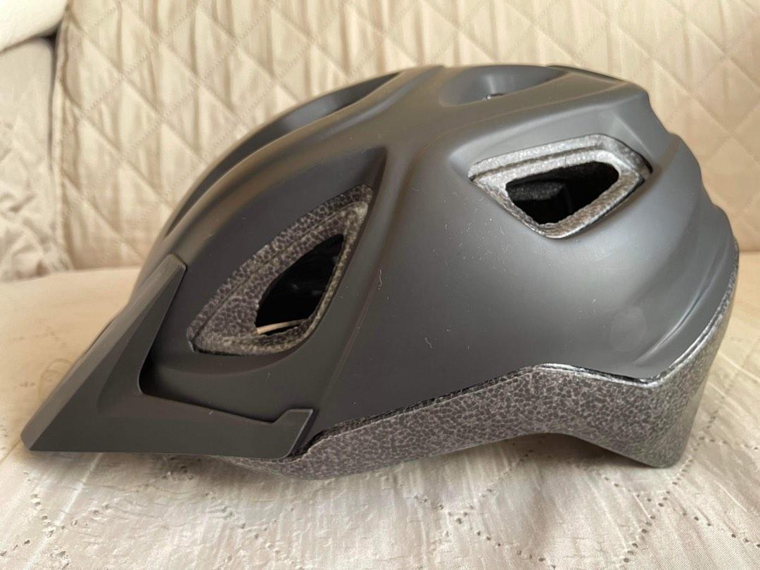 Decathlon Mountain Bike Helmet Rockrider ST 100 Black, Sports