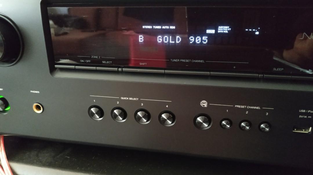 DENON AVR 1912 AV RECEIVER, Audio, Soundbars, Speakers & Amplifiers on