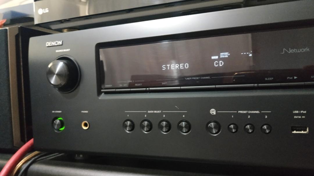 DENON AVR 1912 AV RECEIVER, Audio, Soundbars, Speakers & Amplifiers on