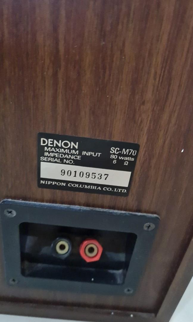Denon Speaker (×2), Audio, Soundbars, Speakers & Amplifiers on Carousell