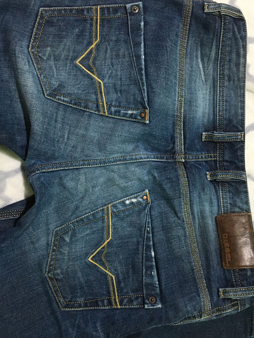 Diesel Krooley DNA jeans, Men's Fashion, Bottoms, Jeans on Carousell