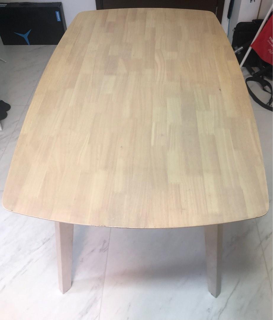 Dining Table (Category: Tables & Sets) located in Singapore. Submitted by mariacorli (Listing ID 1193140124, Image 1). Description: Size: 120x75x75 (LxWxH) Please arrange your own transport .