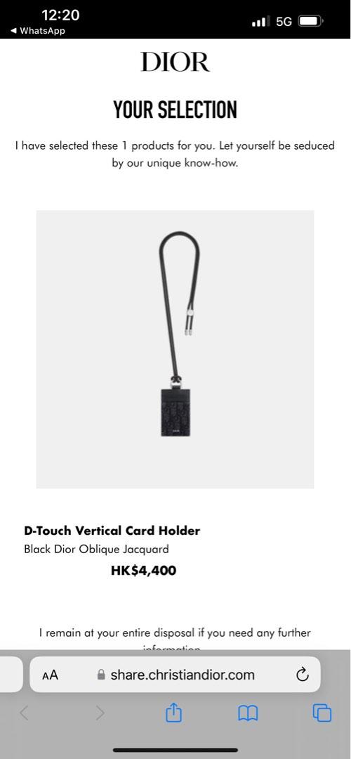 D-Touch Vertical Card Holder