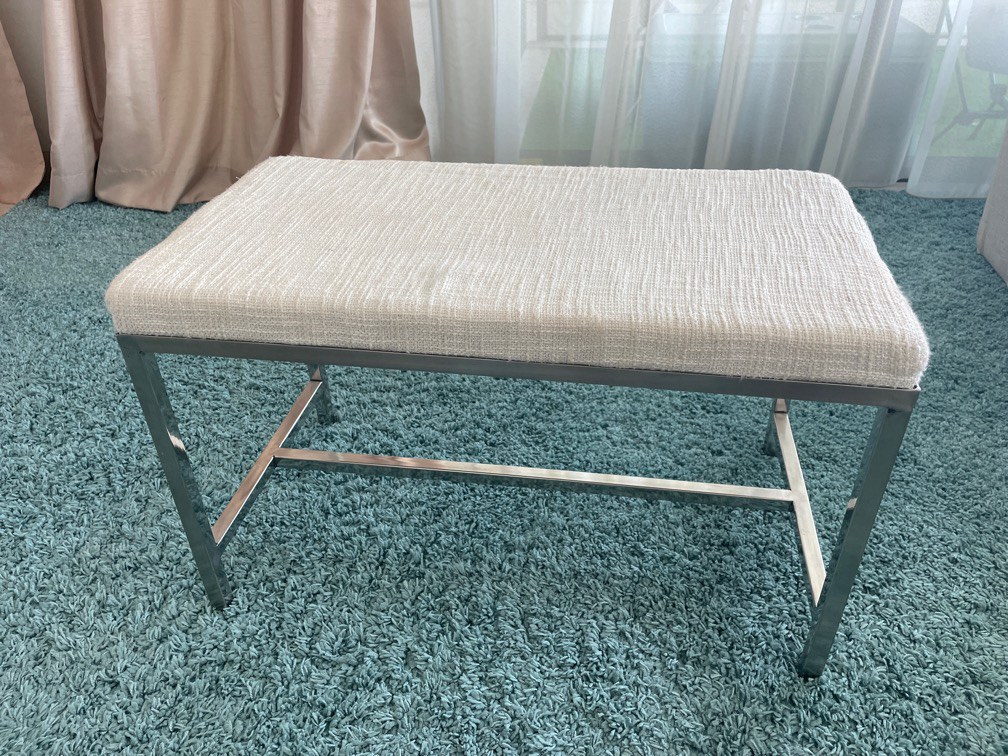 Dressing table bench seat, Furniture & Home Living, Furniture, Chairs