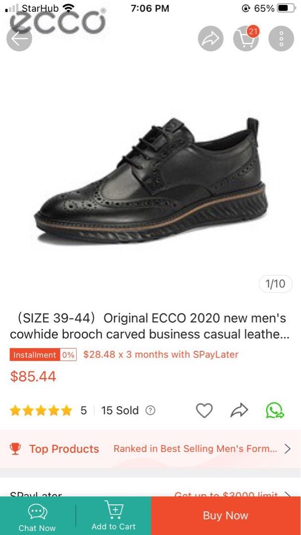 ecco mens work shoes