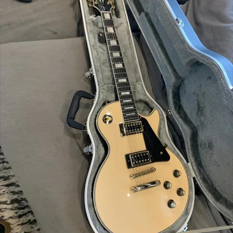 Epiphone les outlet paul custom ivory