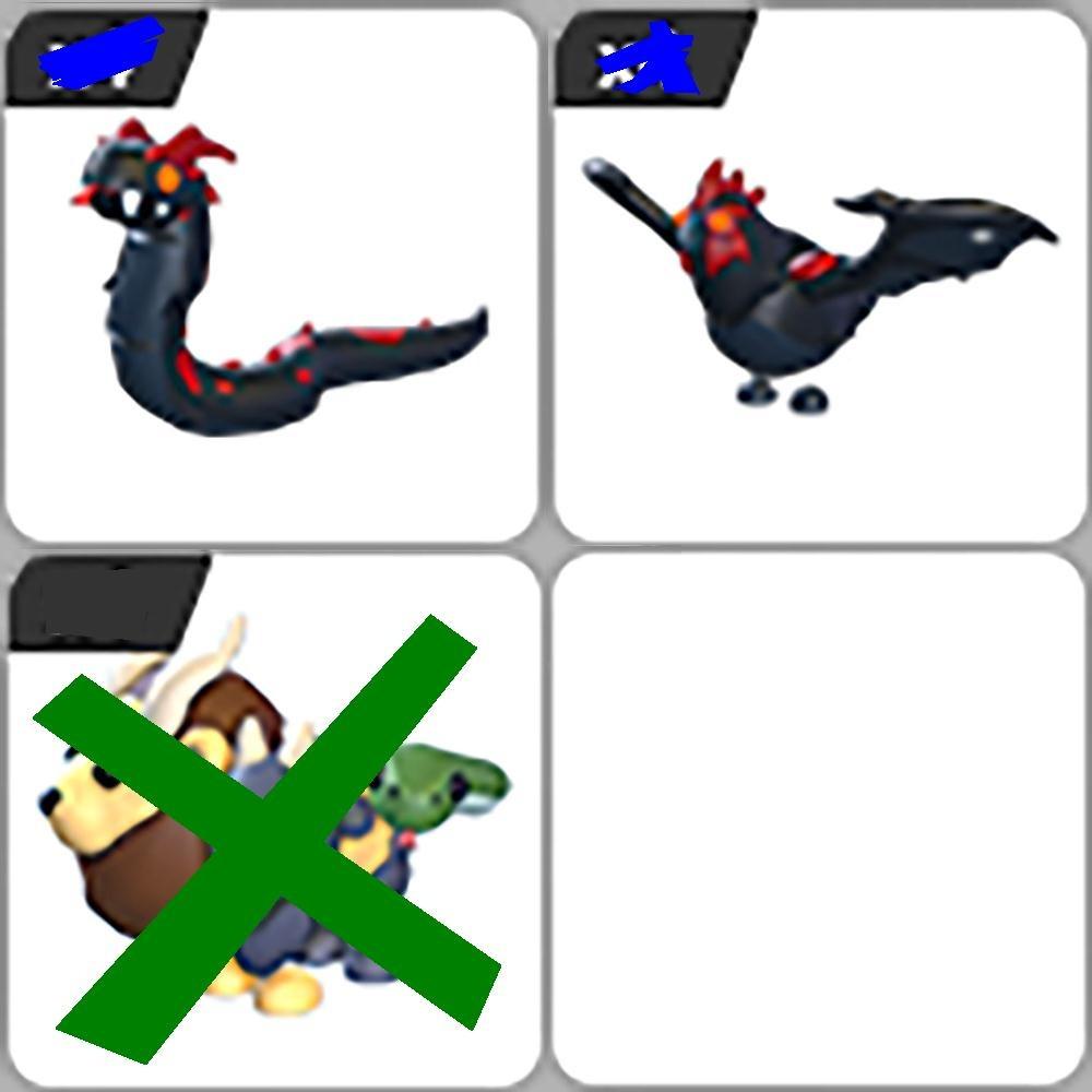 Evil Basilisk Evil Chickatrice (Adopt Me), 電子遊戲, 遊戲機配件, 互動遊戲Figure