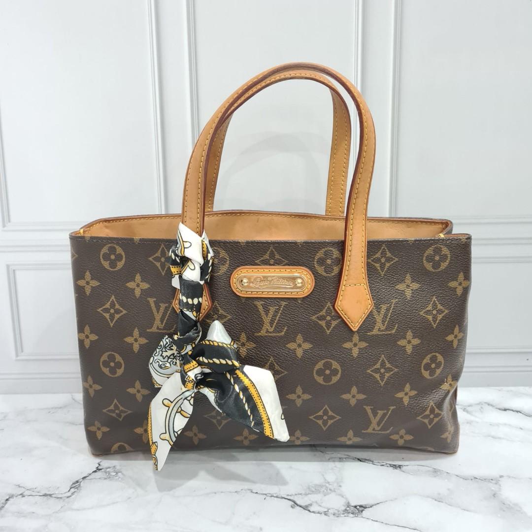 【希少】 LOUIS VUITTON LV Monogram Wilshire PM ハンドバッグ Louis Vuitton Monogram Canvas Wilshire PM Bag | Yoogi's Closet