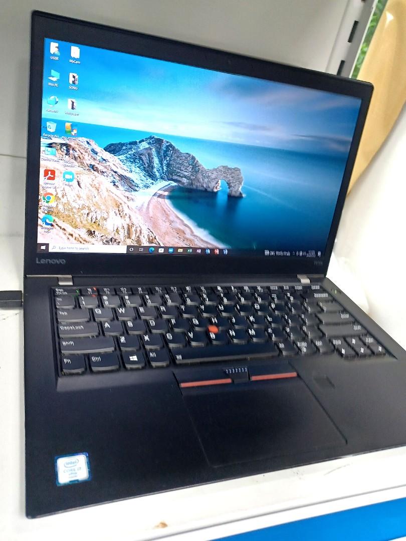 Fhd screen resolution slim model light weight Lenovo thinkpad core i7  processor ssd-256gb Ram 8gb including original charger cable, Computers &  Tech, Laptops & Notebooks on Carousell