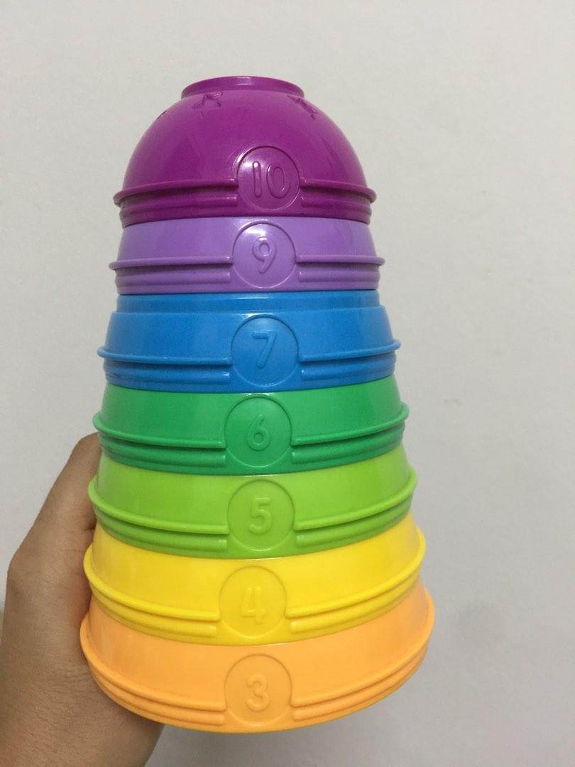 Fisher price hot sale rainbow stacker