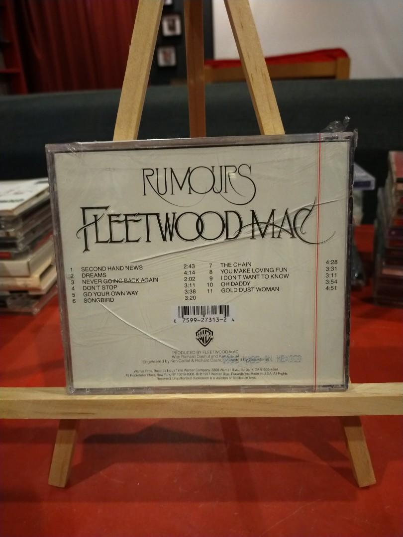 Fleetwood Mac Rumours CD, Hobbies & Toys, Music & Media, CDs & DVDs on