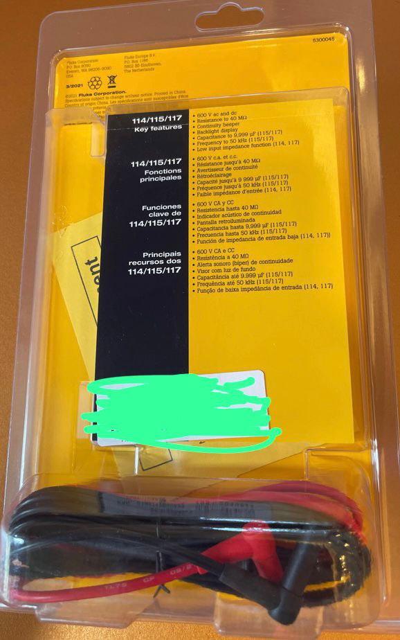 Fluke Multimeter, Furniture & Home Living, Home Improvement