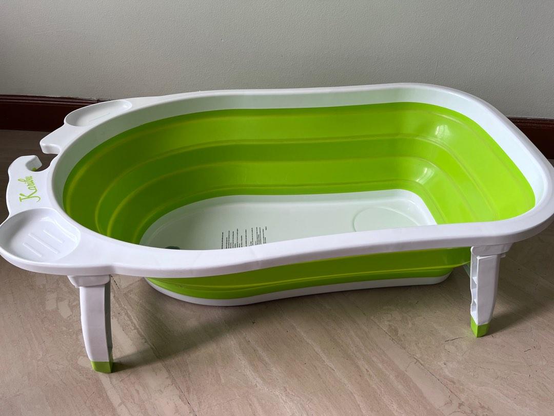 Foldable baby bath tub, Babies & Kids, Bathing & Changing, Bathtub