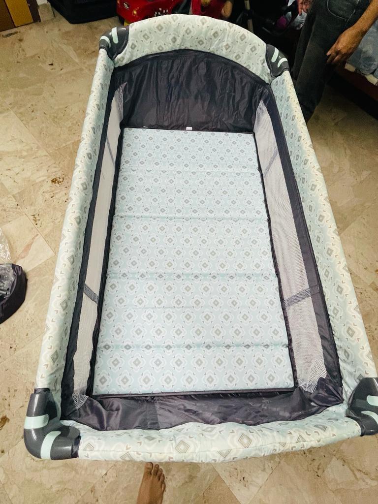 Foldable Baby Cot /Cribs, Babies & Kids, Baby Nursery & Kids Furniture