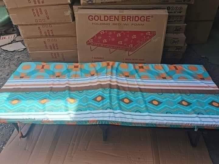 Folding bed with foam, Furniture & Home Living, Bedding & Towels on