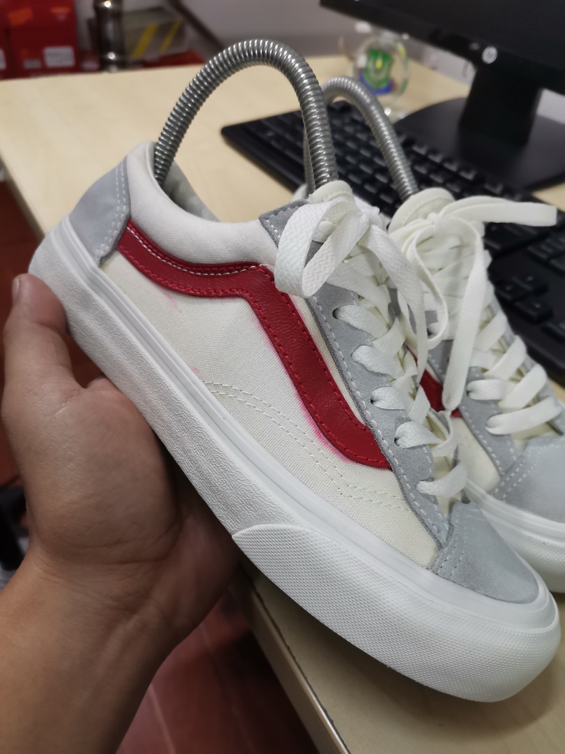For sale Vans old skool style 36 marshmallow racing red Women s