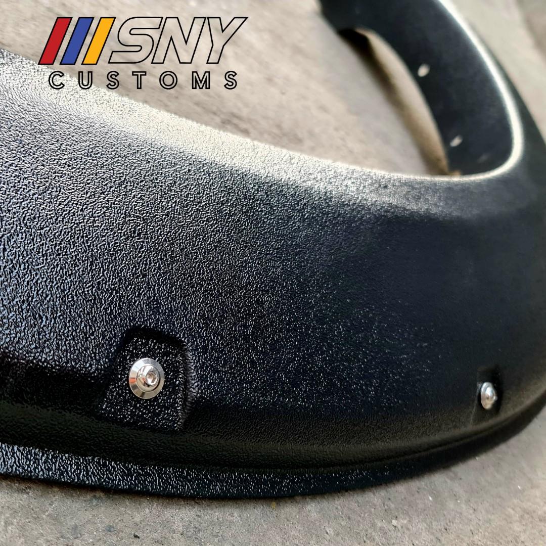 Fortuner Fender flares bushwacker textured Raptor look 2011 to 2015