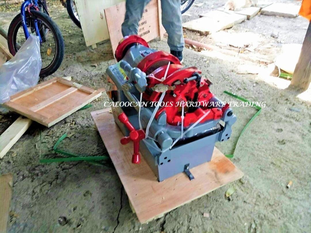 FUJIMA Japan 1/2"4" 750W Industrial Rigid Type Pipe Threading Machine