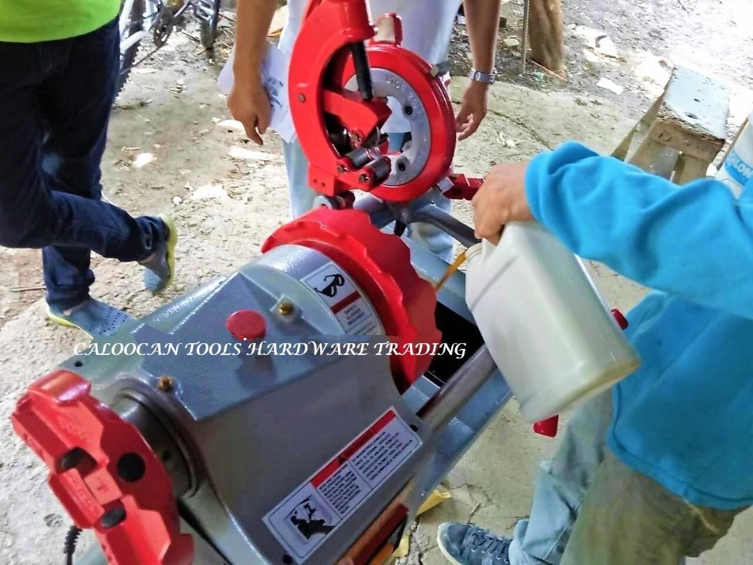 FUJIMA Japan 1/2"4" 750W Industrial Rigid Type Pipe Threading Machine