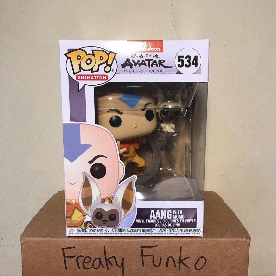 Funko Aang With Momo (Avatar the last airbender), Hobbies & Toys, Toys &  Games on Carousell