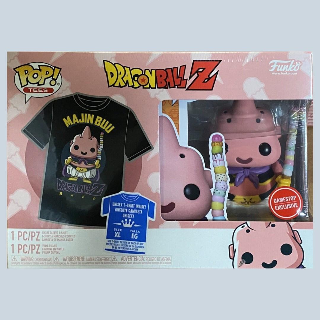 Funko Pop! And Tee Animation Dragonball Z Majin Buu With Ice Cream GameStop  Exclusive Figure #973 - FW21 - US