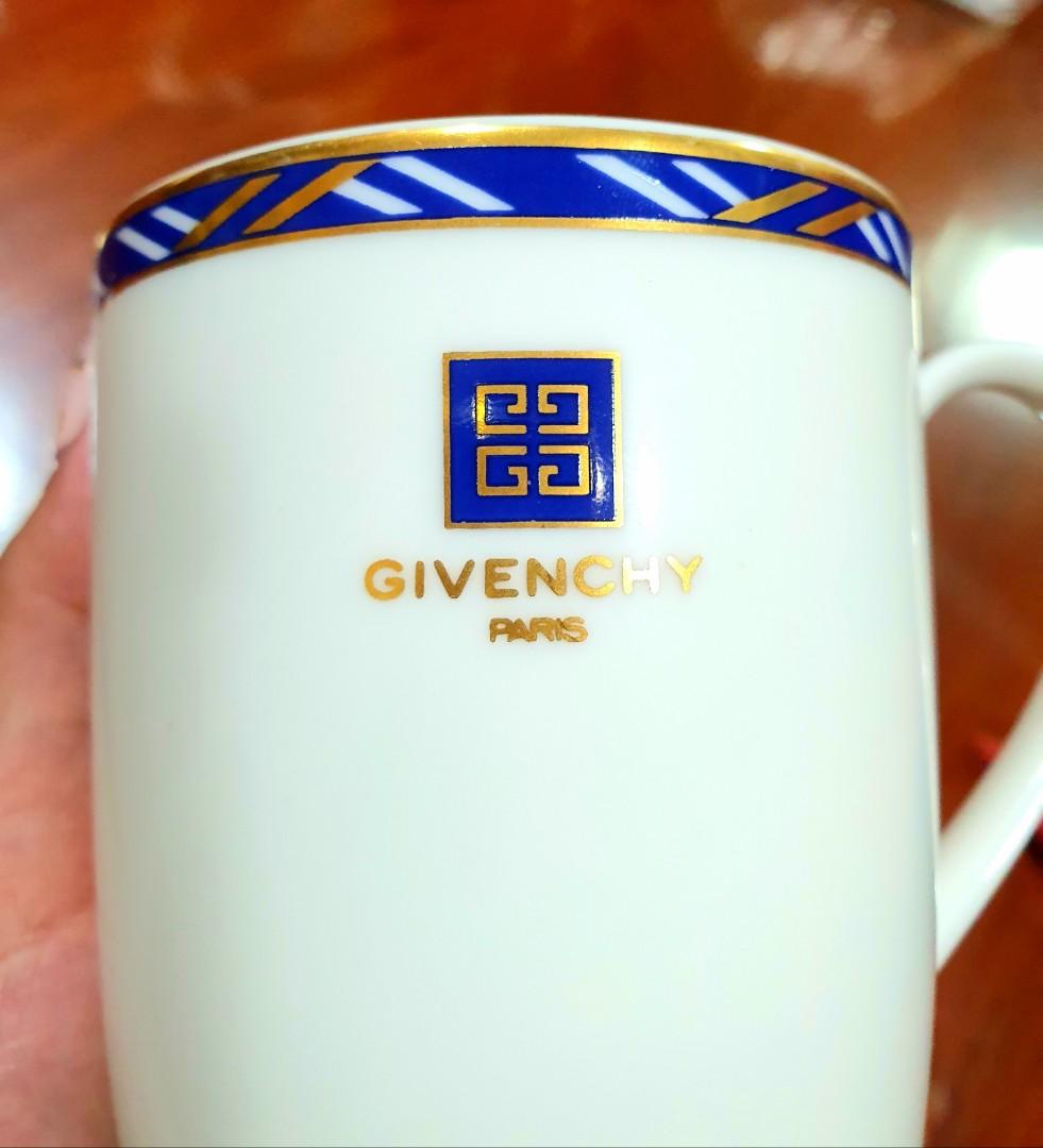 GIVENCHY MUG (Category: Coffee & Tea Tableware) located in San Juan City. Submitted by minismooch_ (Listing ID 1193090866, Image 2). Description: ONE PIECE LEFT NO BOX UNUSED / BRAND NEW ‼️FIXED PRICE ‼️ 💰MOD : GCASH ONLY 📍Location: San Juan City 🚚 DELIVERY: WITHIN MANILA > buyer will handle the delivery via preferred courier. Please be responsible for sending the rider’s details. OUTSIDE MANILA > LBC ONLY, J&T PLEASE READ‼️‼️‼️ ✅once paid, it