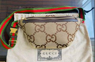 GUCCI GG Jumbo Beltbag sling Large strap 100cm