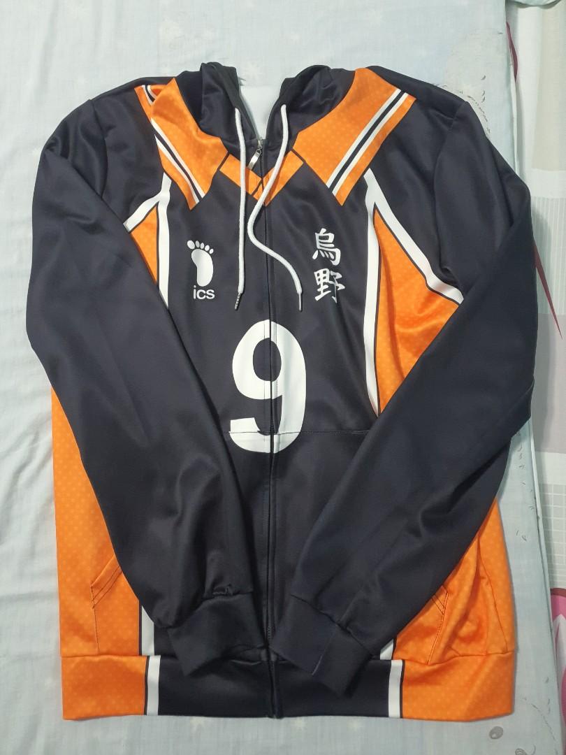 Haikyuu windbreaker jacket number 9