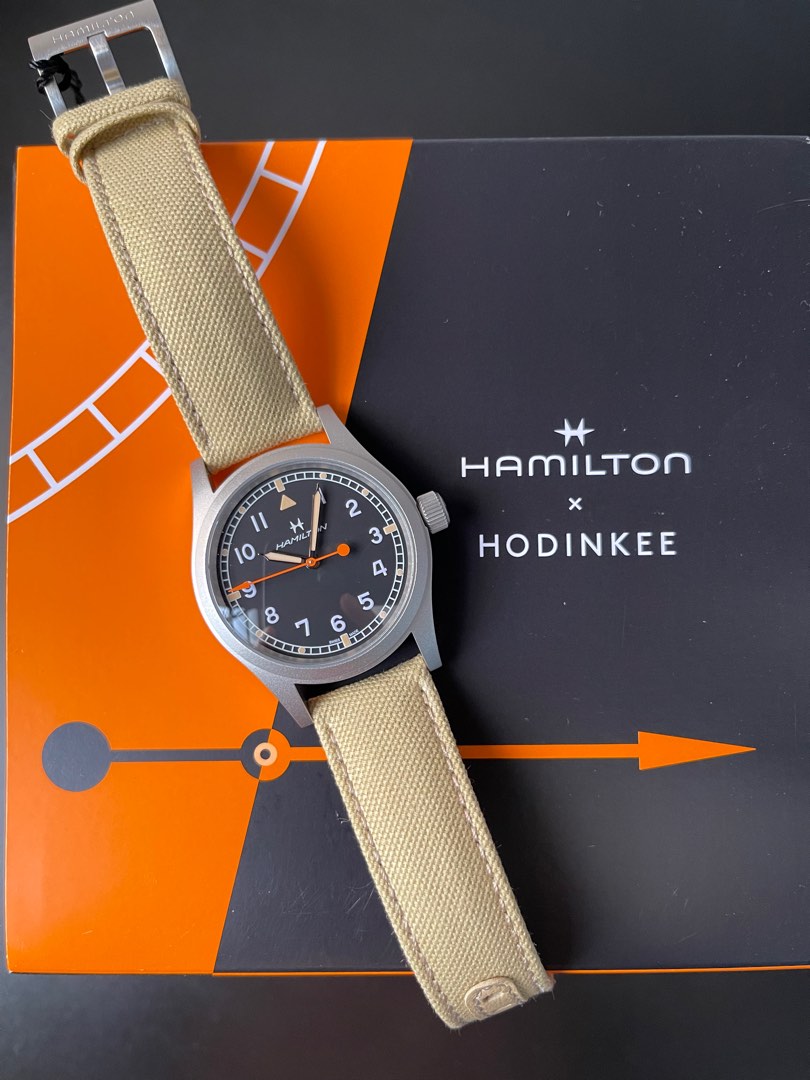 Hodinkee hotsell hamilton khaki