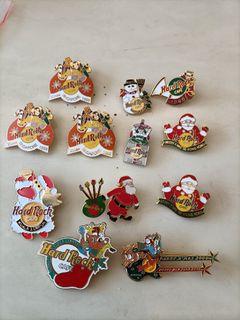 Hard ROCK Cafe Pins - Christmas