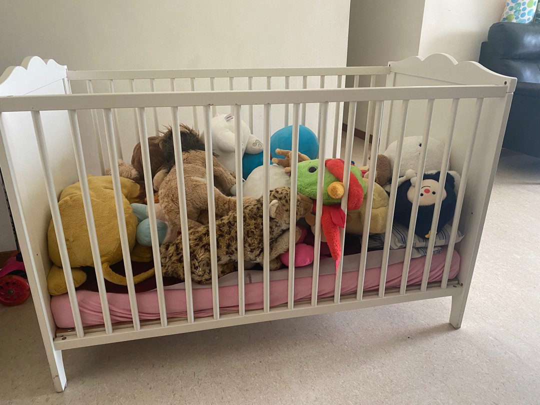 IKEA Baby Crib, Babies & Kids, Baby Nursery & Kids Furniture, Cots