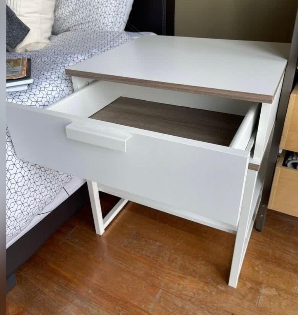 Ikea bedside table, Furniture & Home Living, Furniture, Tables & Sets