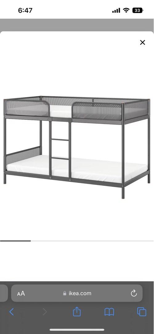 Ikea Bunk Bed Frame, Babies & Kids, Baby Nursery & Kids Furniture