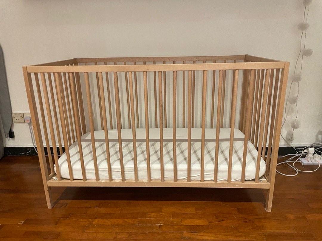 Ikea SNIGLAR cot, Babies & Kids, Baby Nursery & Kids Furniture, Cots & Cribs on Carousell