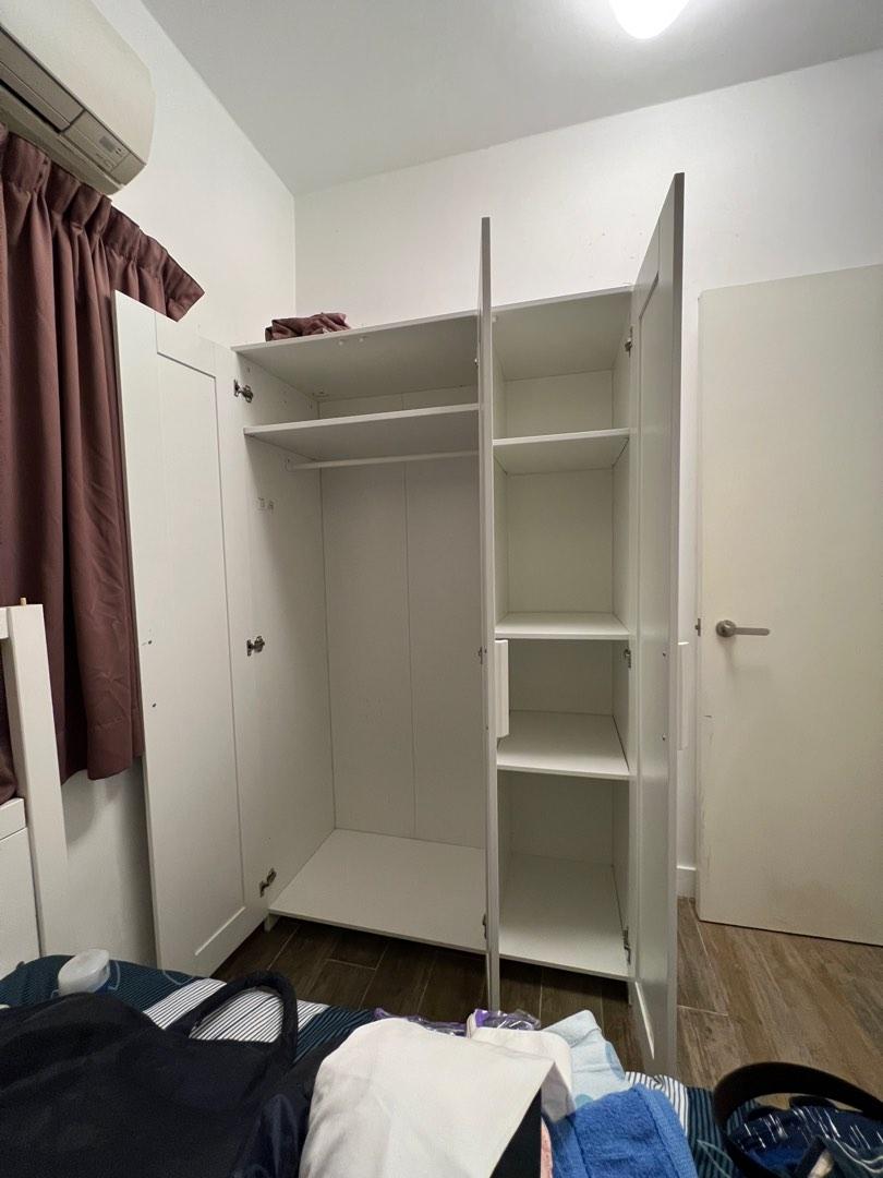 Ikea Wardrobe (3 with mirror) ALREADY DISASSEMBLED, 傢俬＆家居, 傢俬, 書櫃、櫃子及架 Carousell