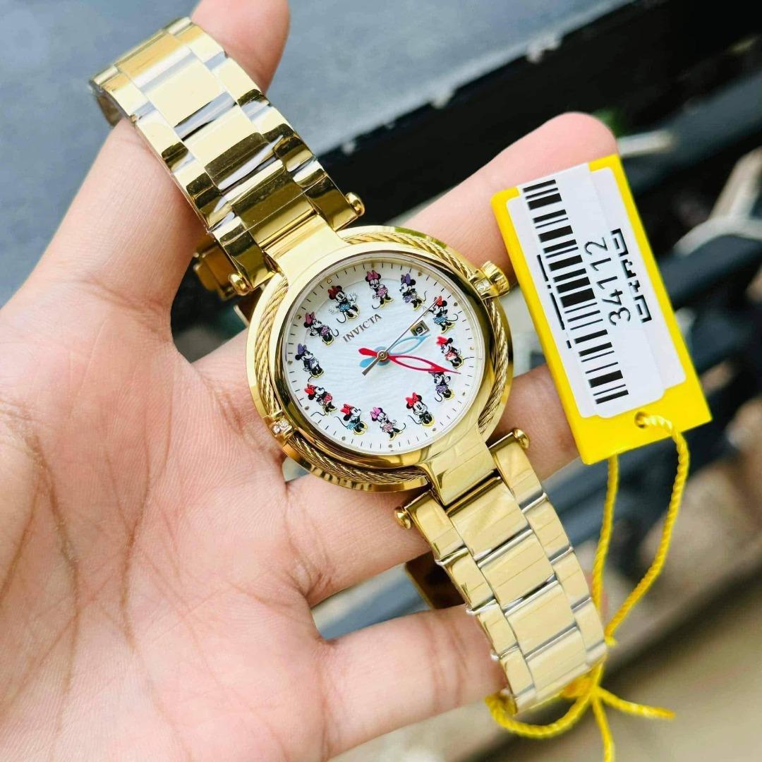 Invicta mickey mouse women's watch hot sale