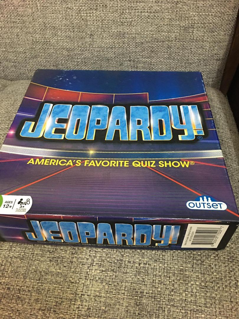 Jeopardy! Board Game, Hobbies & Toys, Toys & Games on Carousell